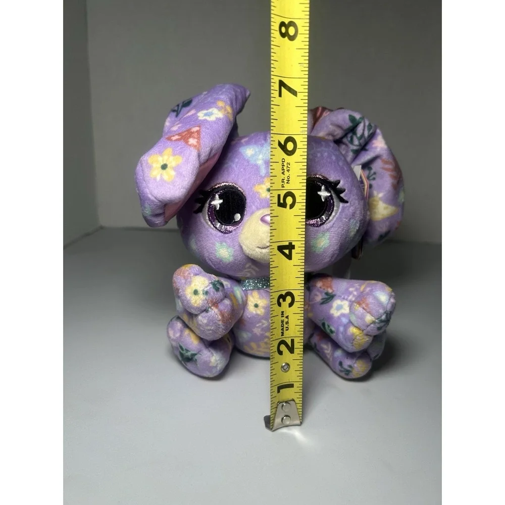 Gund P.Lushes Pets Violette Hopps Bunny Rabbit Purple Plush 2024 Spin Master New